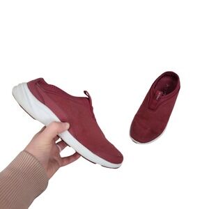 Vionic Adell Slip On Mules Sneakers Red Size 5